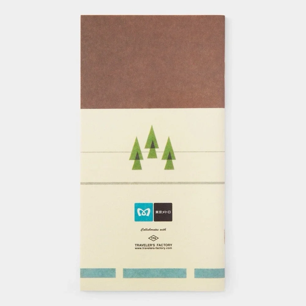 NEW Traveler's Notebook Tokyo Metro Regular Refill JAPAN